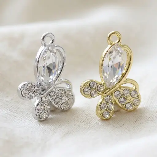 Elegant Crystal Marquise Rhinestone Hanging Button