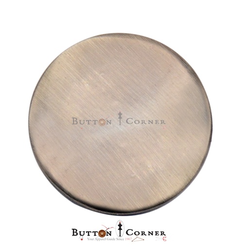 [MBW247] Round Shape Plain Metal Button