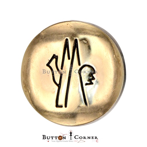 [MBW140] Laser Cut Round Shape Suiting Button