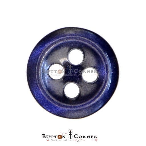 [16L600] 4 Hole Plastic Shirt Button