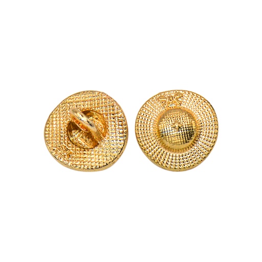 [78220 GOLD] Press Stud Shape Shank Button