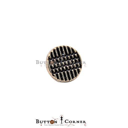 [Y-1156 GOLD] Laser Cut Round Shank Button