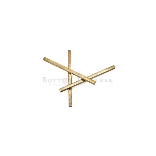 [JP001 GOLD] Metal Rectangle Bar Pendant