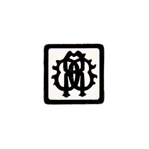 [FAB17] Roberto Cavalli Solid Square Hotfix Badge