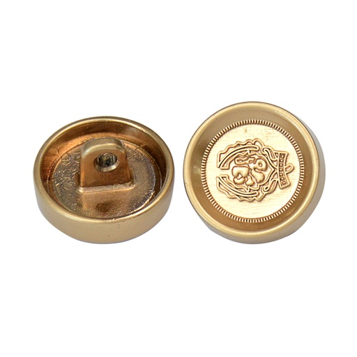 [XS2726 MATT GOLD] Vintage Design Metal Suiting Button