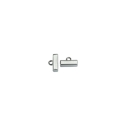Flat Square Shape Shank Button