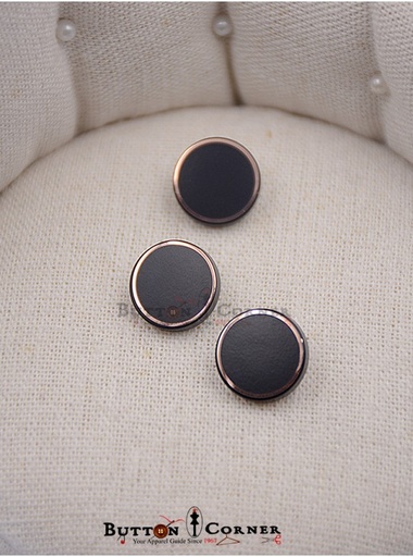 Shiny Copper Ring Suiting Button