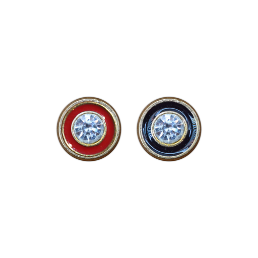 Center Stone Metal Shirt Button