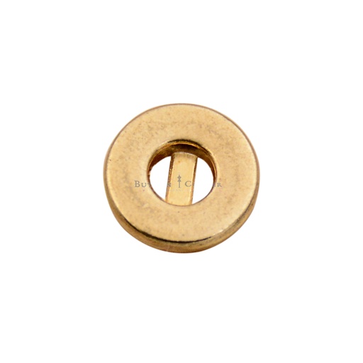 [MBA1705 ANTIQUE] Center Down Line Metal Shirt Button