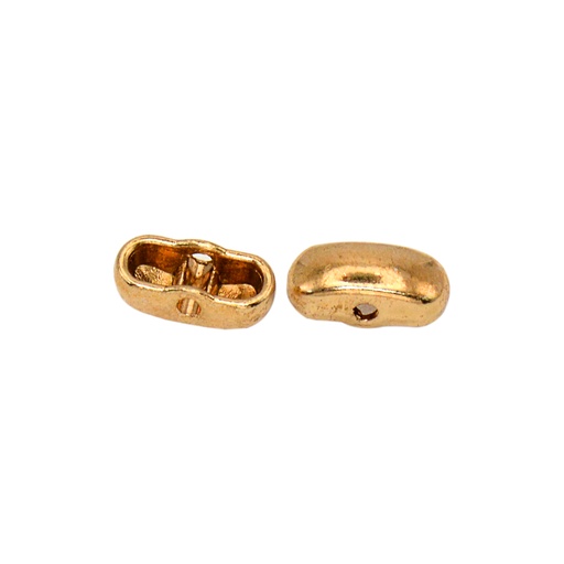 [MBS1840 GOLD] Side Hole Metal Button