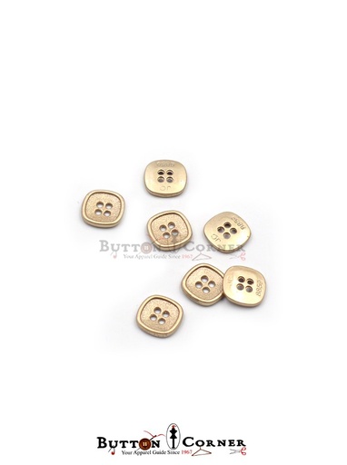 Square Shape Metal Shirt Button