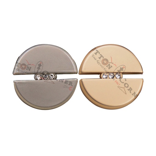 Three Stone Metal Suiting Button