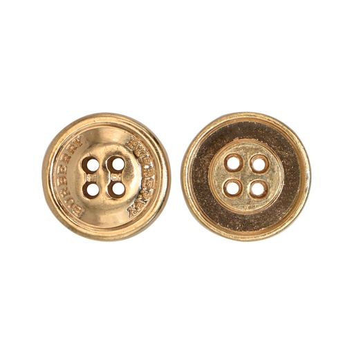 [MBW217 GOLD] Burberry Engrave 4 Hole Suiting Button