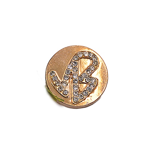 [MBW143-GOLD] Fancy Metal Shank button