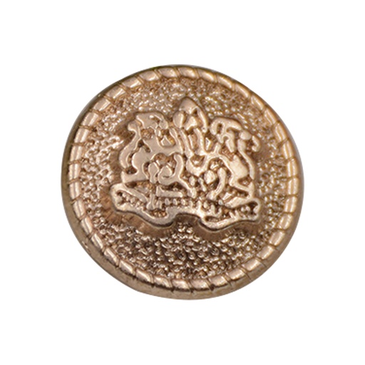 [MBW181-GOLD] Vintage Design Metal Suiting Button
