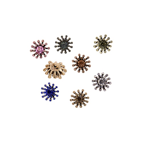 Fancy Flower Shape Button