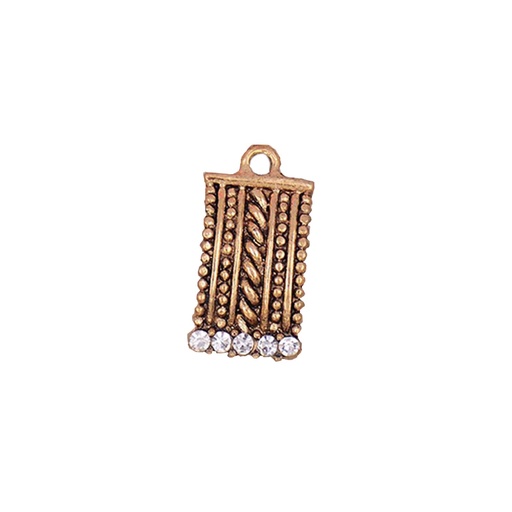 [FAAY4030 ANTIQUE CRYSTAL] Fancy Crystal Button