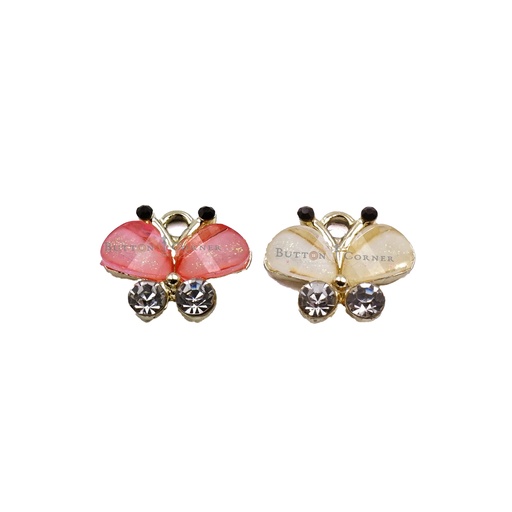 Fancy Baby Butterfly Button