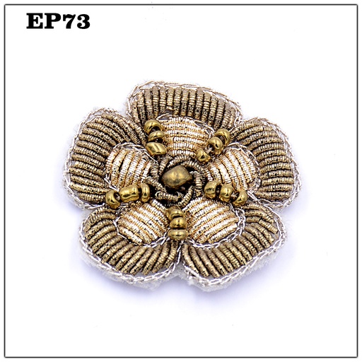 [EP73-ANTIQUE] Flower Shape Hand Made Motif