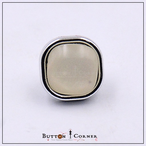 Square Shape Pearl Shank Button