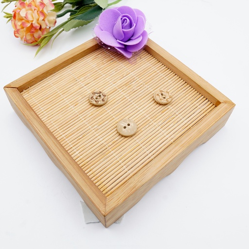 Printed Design 2 Hole Wooden Button