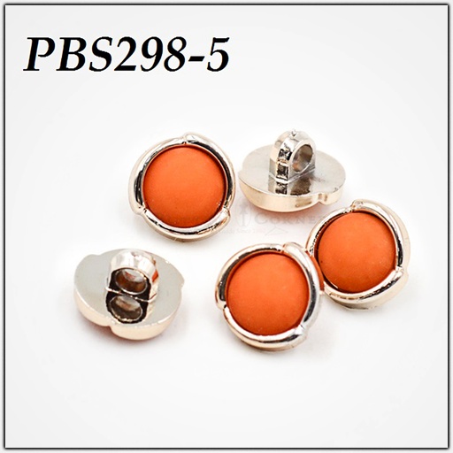 Border Shape Plastic Shank Button