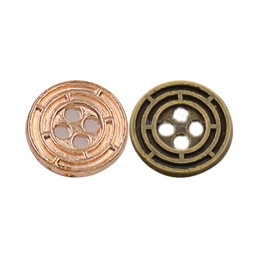 Gaming Design 4 Hole Shirt Button