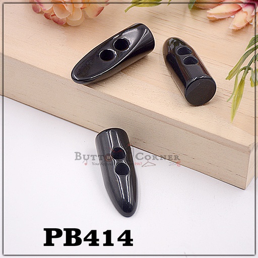 Bullet Shape 2 Hole Toggle Button