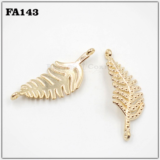 [FA143-GOLD] Leaf Design Hanging
