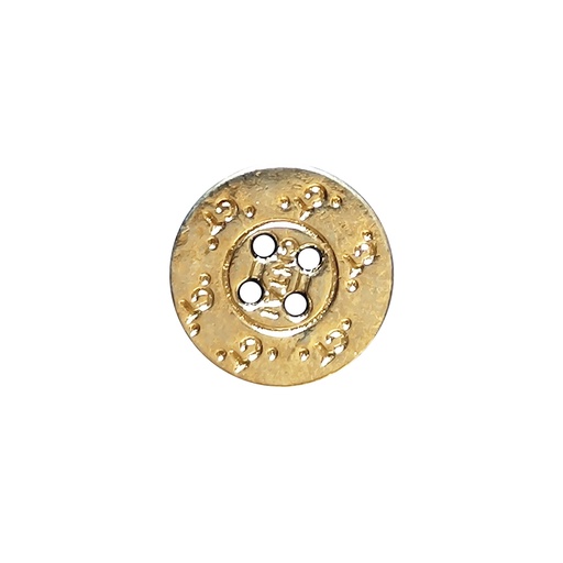 [MBT355 GOLD] Designing Round 4 Hole Shirt Button