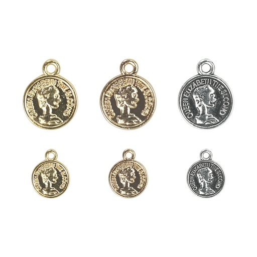 Queen Elizabeth Coin Pendant