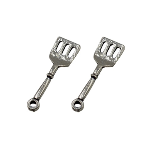 [FAR6152 SILVER] Spatula Pendant