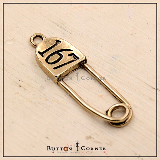 [FAR6324 GOLD] Safety Pin Pendant