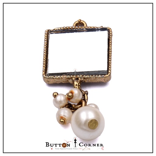 Shape Traditional Mirror Jhumki