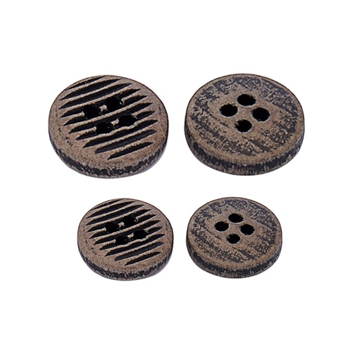 Lining 4 Hole Bamboo Button