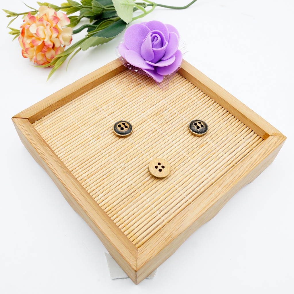Dome 4 Hole Bamboo Shirt Button