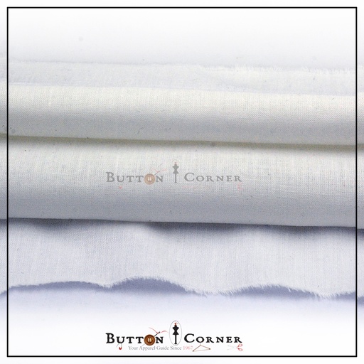 [COTTONFABRIC-CREAM] Cotton Fabric 60 Inch