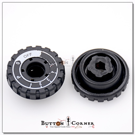 [65101 KNOB BLACK] Steam Iron Temperature Cap