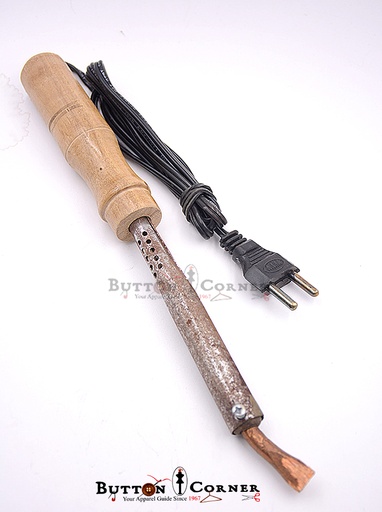 [SOLDERING IRON] Soldering Iron Nickel With Wooden Grip