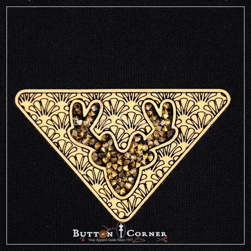 Markhor Logo Triangle Hotfix Motif