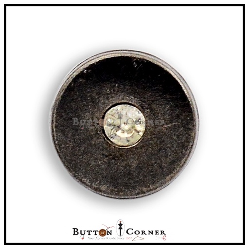 [MBT385-GUN METAL] Plain With Stone Metal Suiting Button