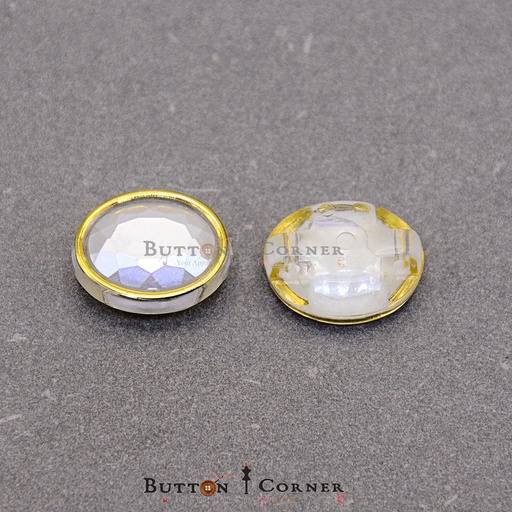 Oval Shape With Wire Plastic Button