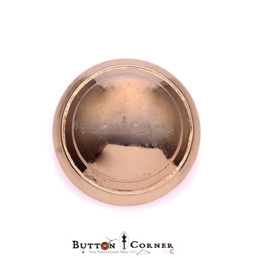 [MBW167 SHINE GOLD] Border Edge Metal Suiting Button